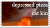 Depressed pizza cat kin